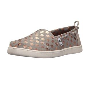 TOMS Baby Girls Bimini Rose Gold Foil Dot
